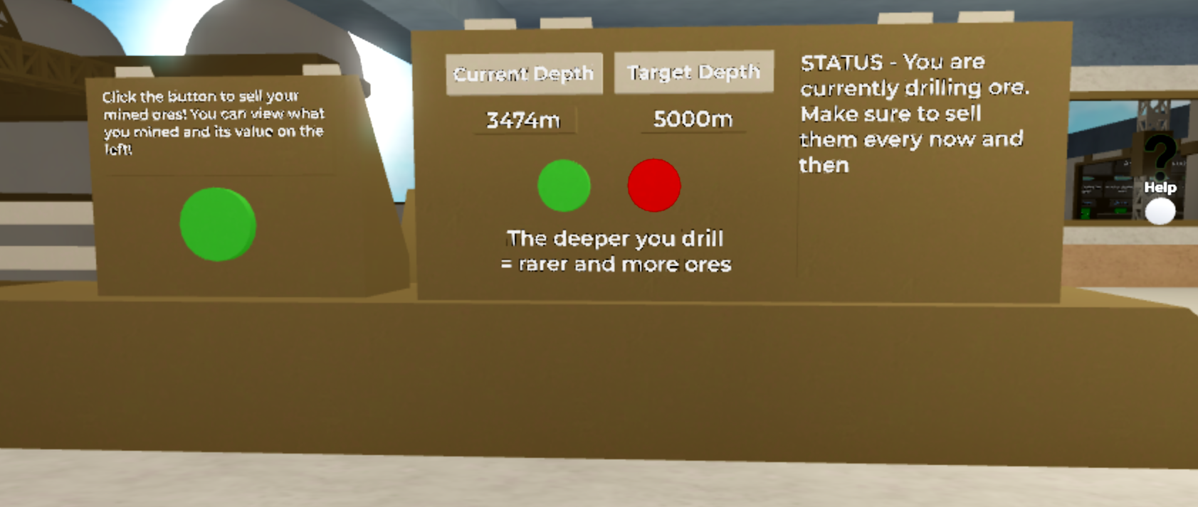 Drill status