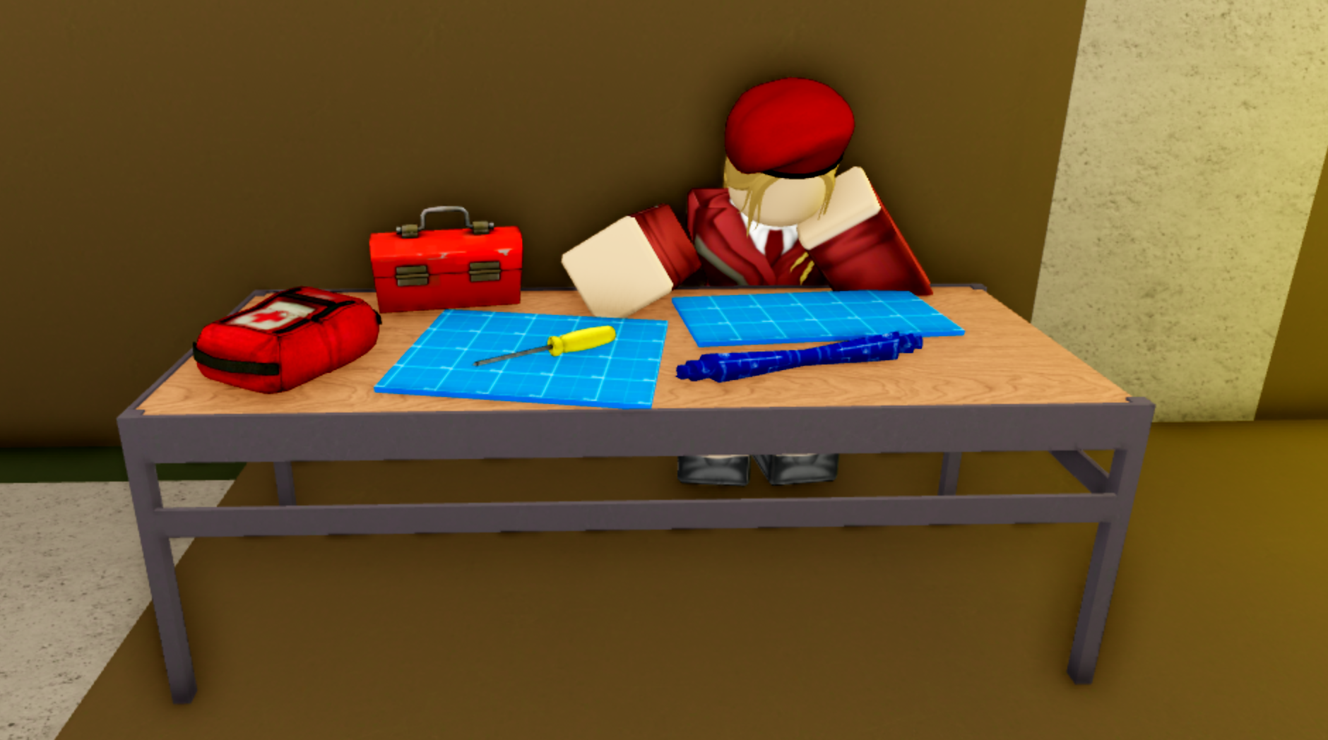 Med kit and Armour station